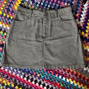 Forever 21 gingham mini skirt